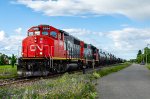 CN 9584 leads 559 in lIsle Verte